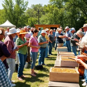 People participating in community events in Aiken