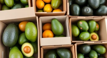 Global Avocado Exports Decline Amid Holiday Shipping Woes