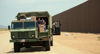 Trump Bolsters Military Presence at U.S.-Mexico Border