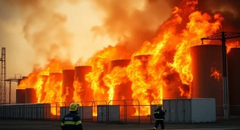Major Fire Erupts at Moss Landing Battery Storage Facility