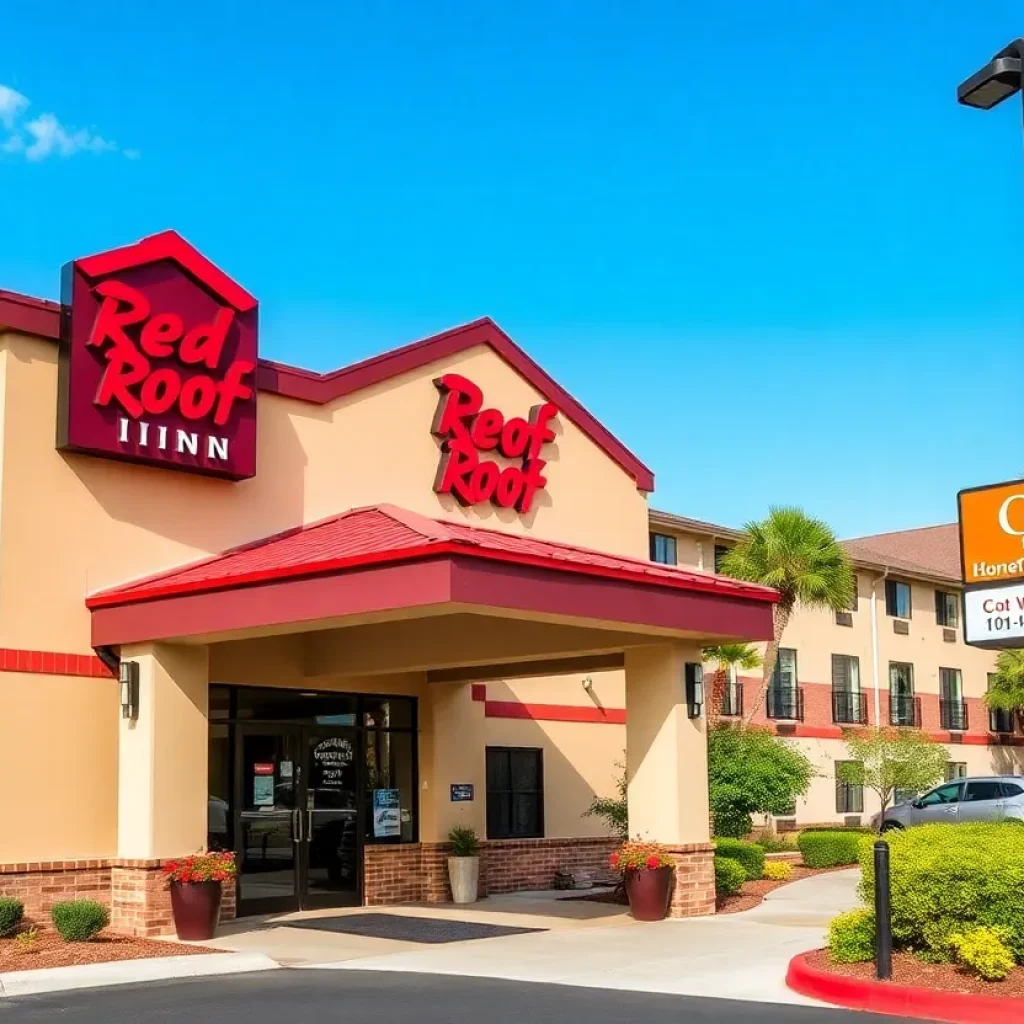 Red Roof Inn and HomeTowne Studios hotel in Augusta