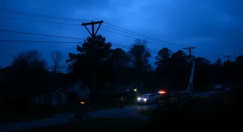 Aiken County Faces Power Outage After Power Line Fire