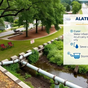 Image depicting Aiken's water infrastructure and utility services