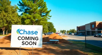 Chase Bank Construction Begins in Aiken