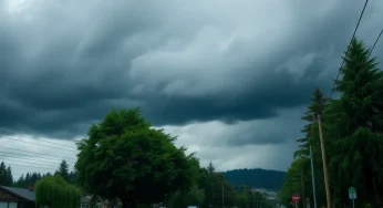 Severe Winds and Heavy Rain Hit Western Washington