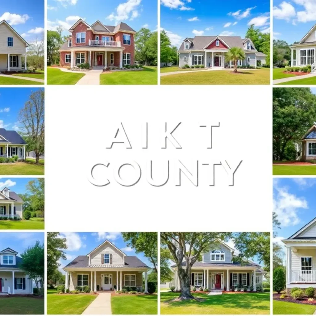 Diverse homes in Aiken County