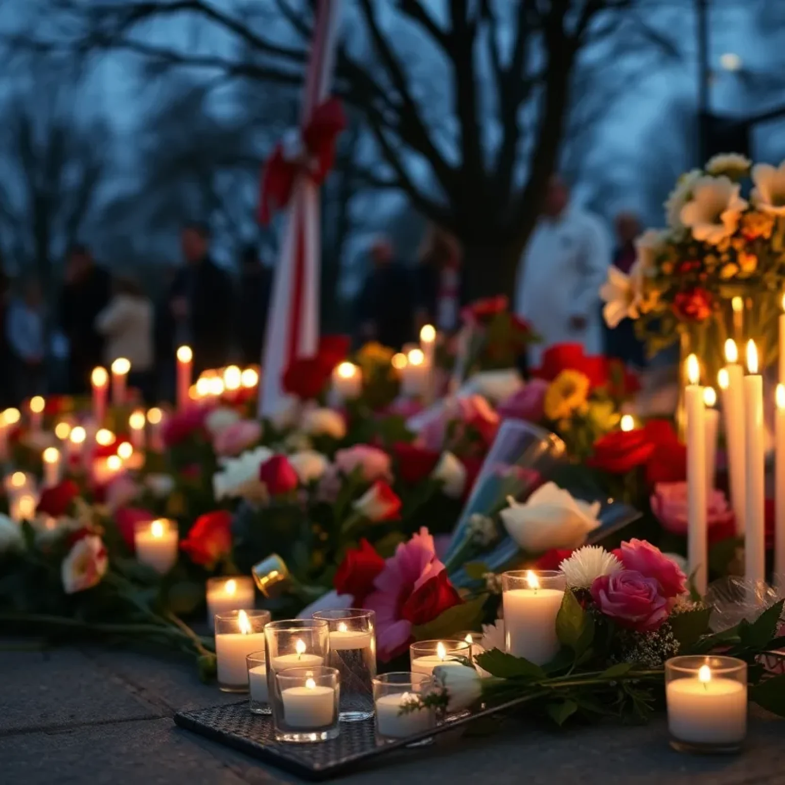 Community vigil for a victim of anti-transgender violence