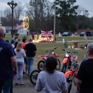 Memorial gathering in Warrenville community for a tragic loss